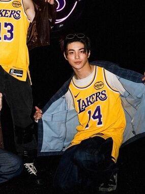 Custom Cortis Keonho Lakers jersey